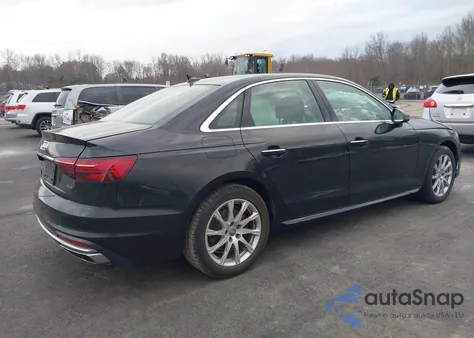 2021 Audi A4 Premium 40 Tfsi Quattro S Tronic z USA, uszkodzony, nr VIN WAUABAF44MN005349
